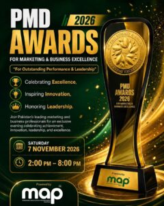 PMD Awards 2026 for Marketing and Business Excellence Lahore