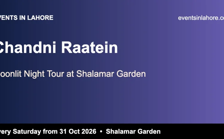Events In Lahore