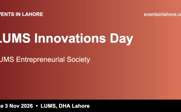 Events In Lahore